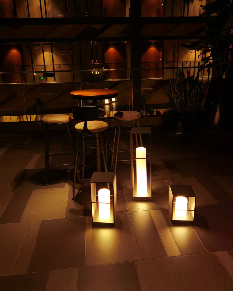 Solar Floor Light WM9007 - Waterproof LED Outdoor Lighting for Patios, Gardens, and Pathways