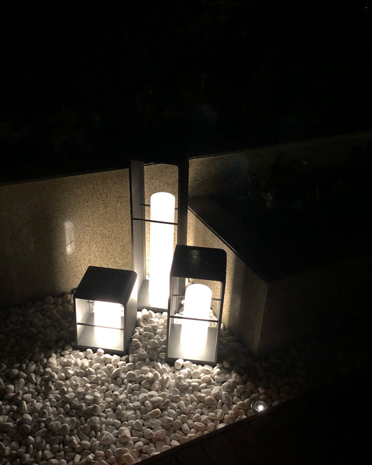 Solar Floor Light WM9007 - Waterproof LED Outdoor Lighting for Patios, Gardens, and Pathways