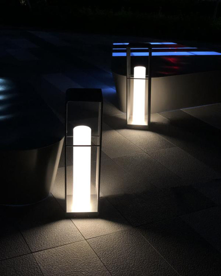 Solar Floor Light WM9007 - Waterproof LED Outdoor Lighting for Patios, Gardens, and Pathways