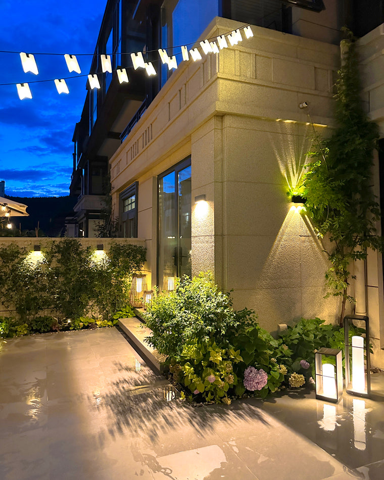 Solar Floor Light WM9007 - Waterproof LED Outdoor Lighting for Patios, Gardens, and Pathways