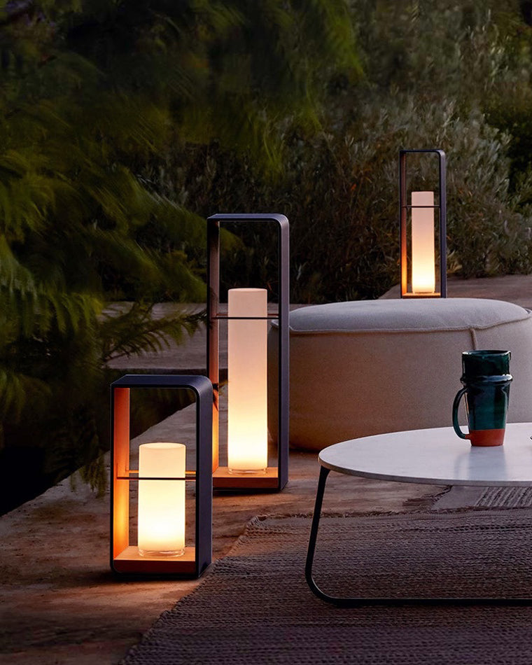 Solar Floor Light WM9007 - Waterproof LED Outdoor Lighting for Patios, Gardens, and Pathways