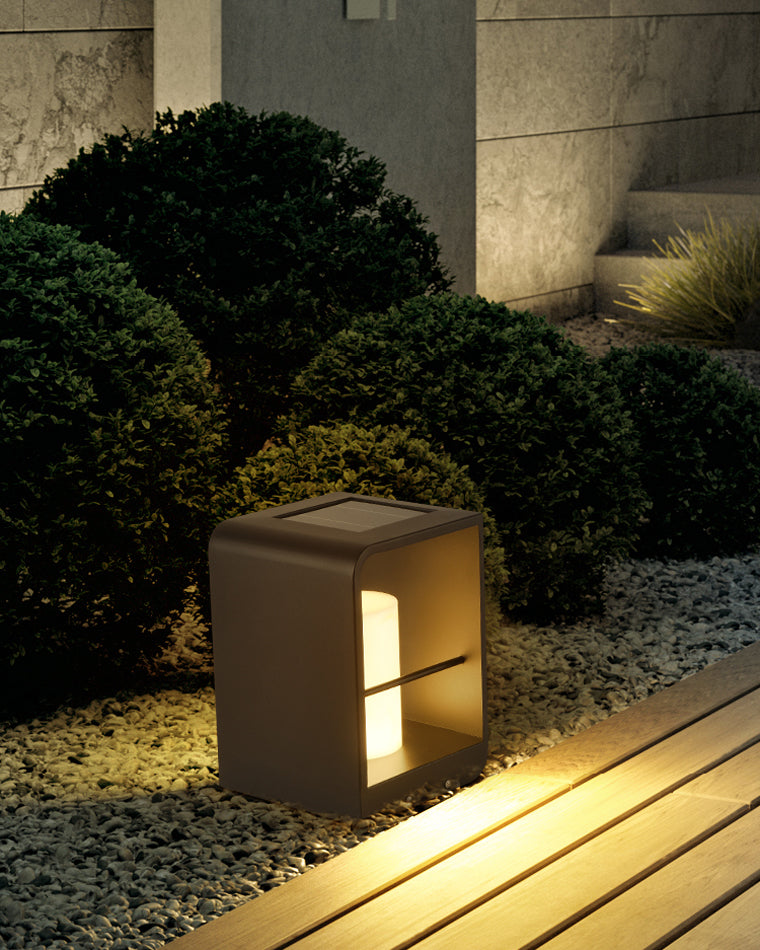 Solar Floor Light WM9007 - Waterproof LED Outdoor Lighting for Patios, Gardens, and Pathways