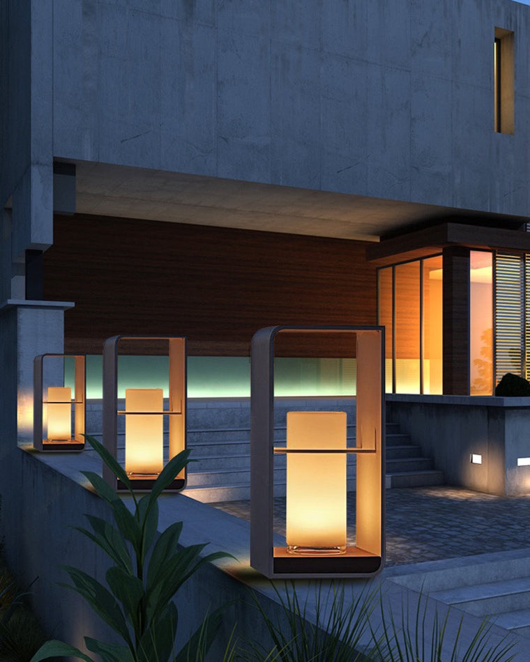 Solar Floor Light WM9007 - Waterproof LED Outdoor Lighting for Patios, Gardens, and Pathways