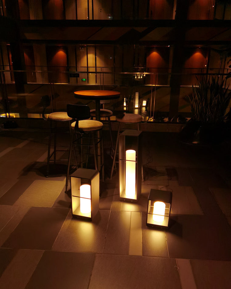 Solar Floor Light WM9007 - Waterproof LED Outdoor Lighting for Patios, Gardens, and Pathways