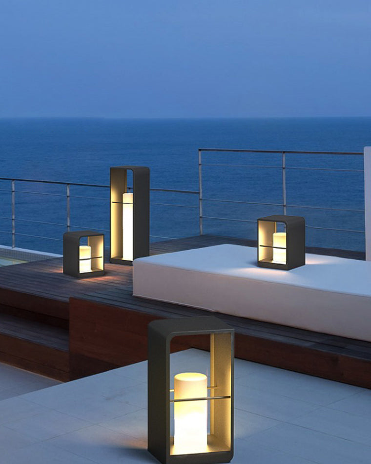 Solar Floor Light WM9007 - Waterproof LED Outdoor Lighting for Patios, Gardens, and Pathways