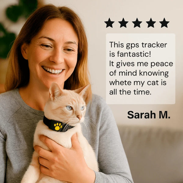 Smart GPS Cat Collar