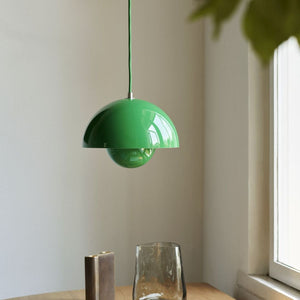 LED Pendant Light Fixture - Flowerpot Design - Modern Hanging Lamp for Dining Room & Kitchen