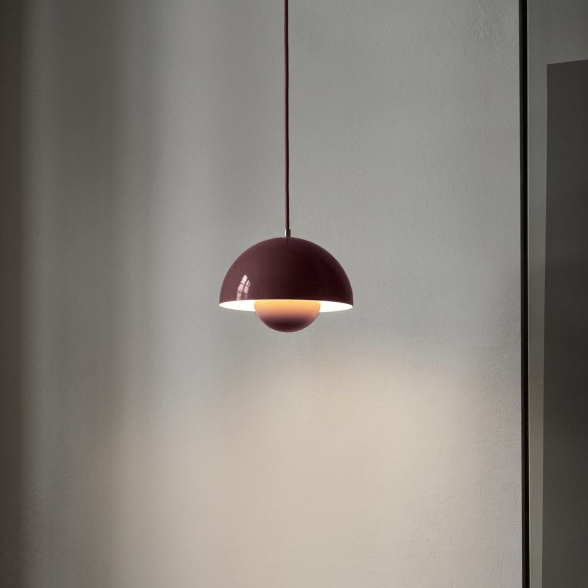 LED Pendant Light Fixture - Flowerpot Design - Modern Hanging Lamp for Dining Room & Kitchen