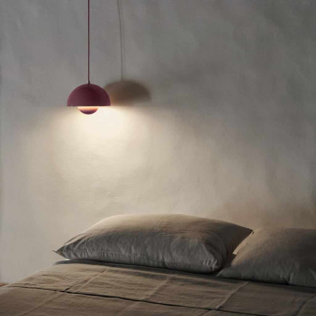 LED Pendant Light Fixture - Flowerpot Design - Modern Hanging Lamp for Dining Room & Kitchen