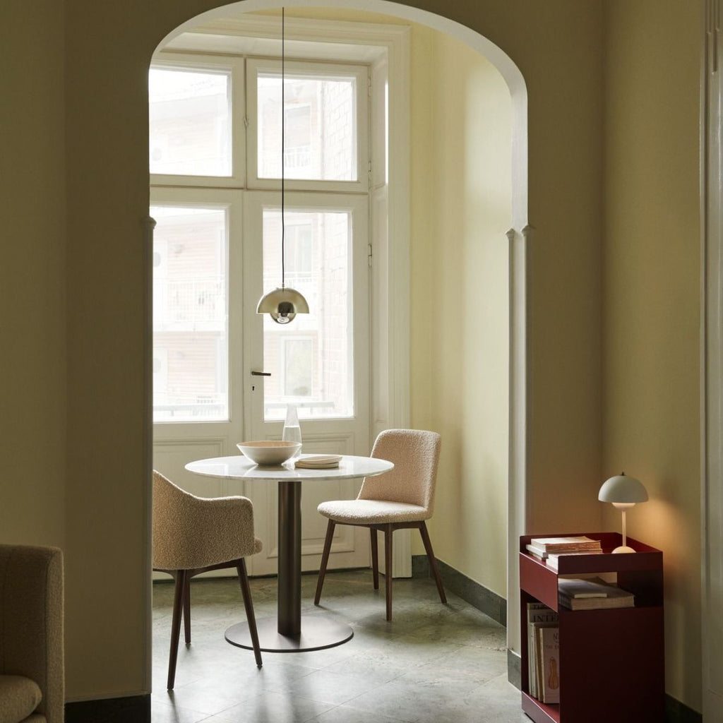 LED Pendant Light Fixture - Flowerpot Design - Modern Hanging Lamp for Dining Room & Kitchen