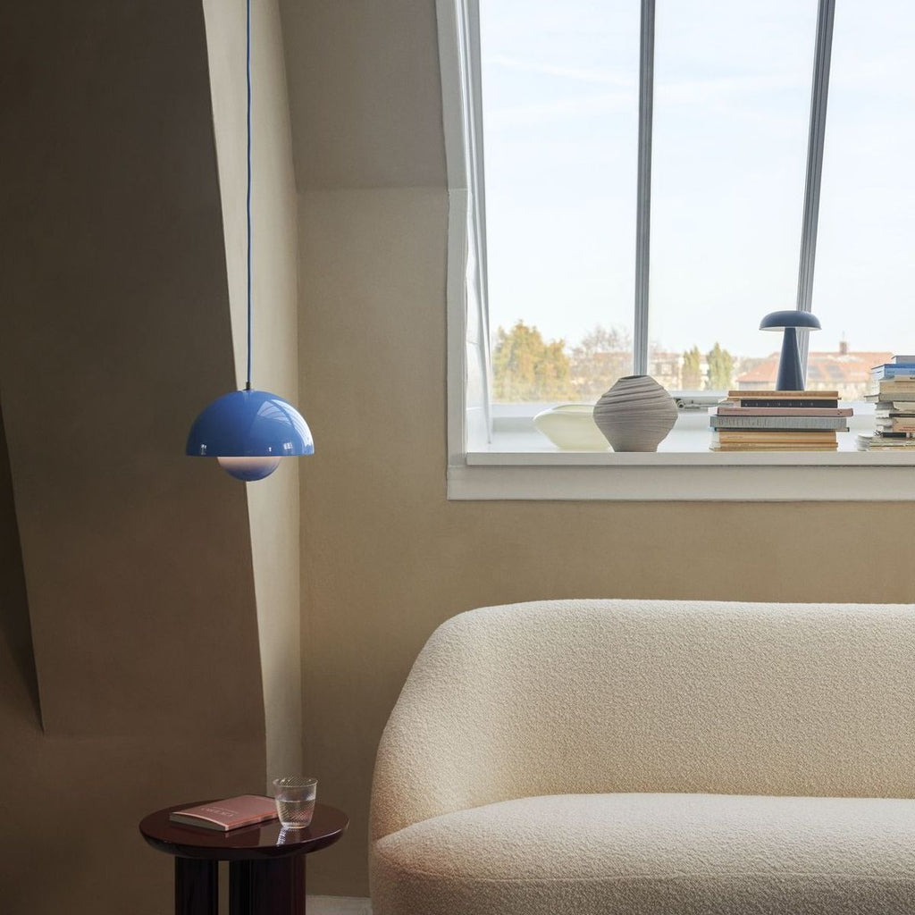 LED Pendant Light Fixture - Flowerpot Design - Modern Hanging Lamp for Dining Room & Kitchen