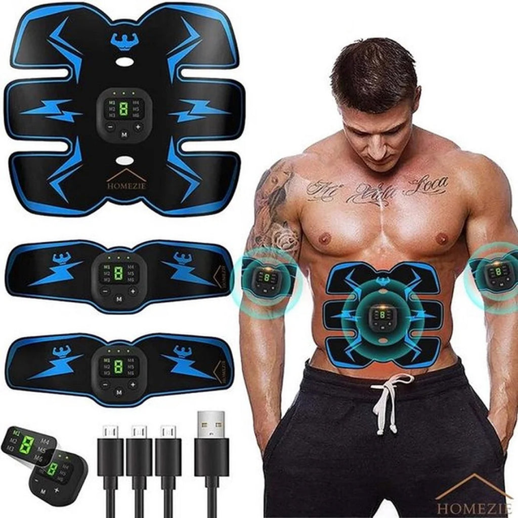 Abs Stimulator | EMS Muscle Toner for Core Strength & Abdominal Training - Portable, Effective Fitness Gear