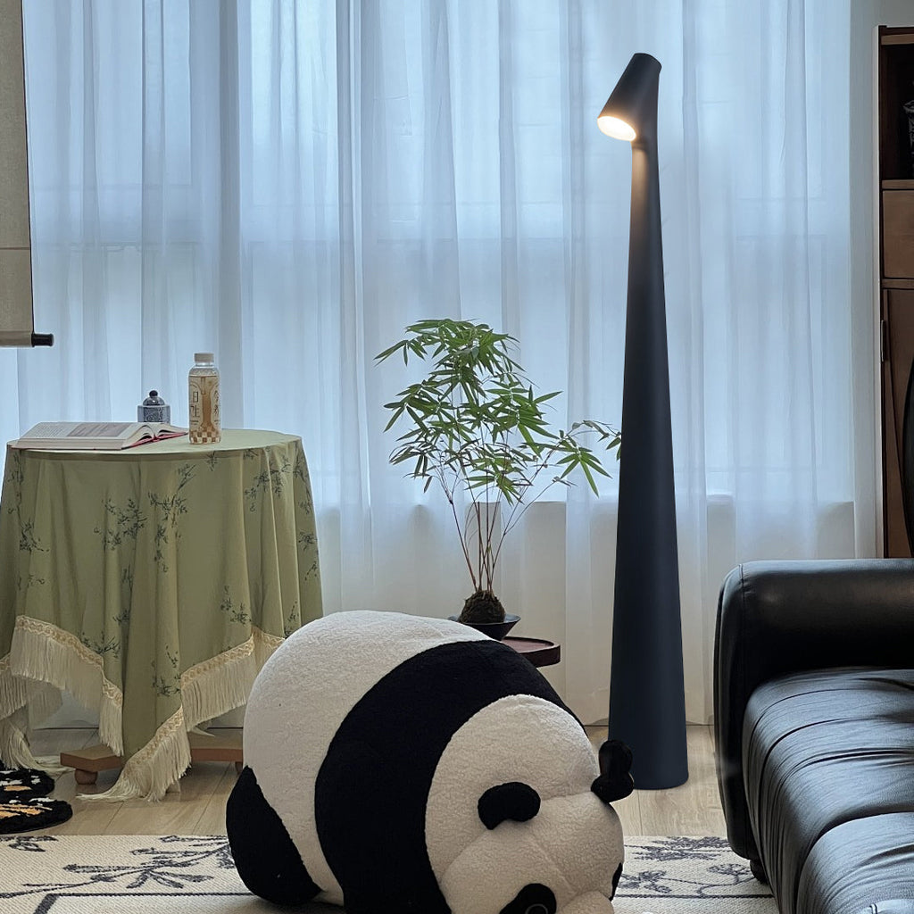 LED Floor Lamp with Adjustable Height and Warm White Light for Living Room & Bedroom Decor