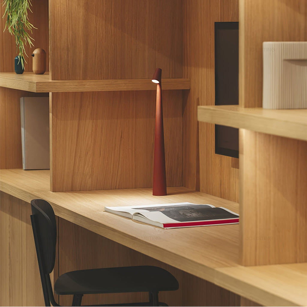 LED Built-in Battery Table Lamp - Portable Wireless Design for Indoor & Outdoor Use