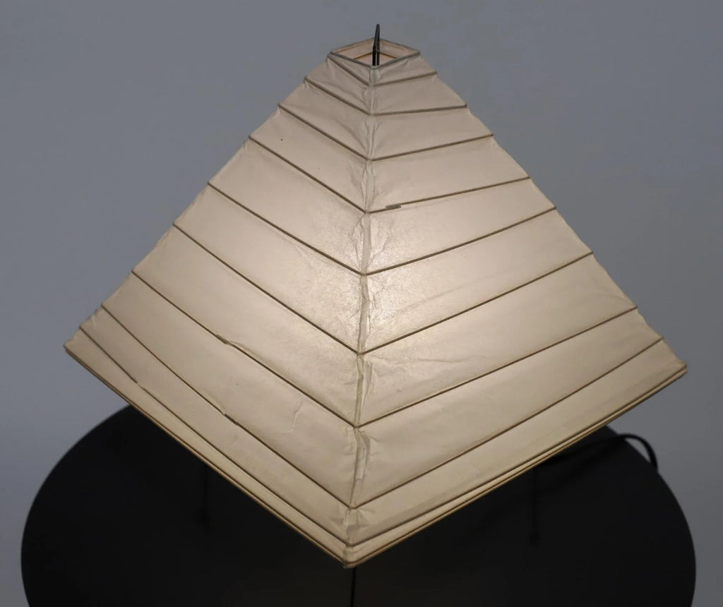 Akari 5X Table Lamp | Handmade Rice Paper & Steel Wire Design for Home Office or Zen-Inspired Living Room