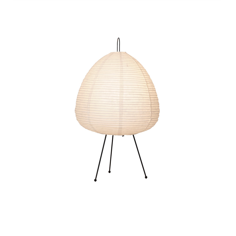 Japanese Paper Table Lamp - Minimalist Design for Living Room & Bedroom Lighting