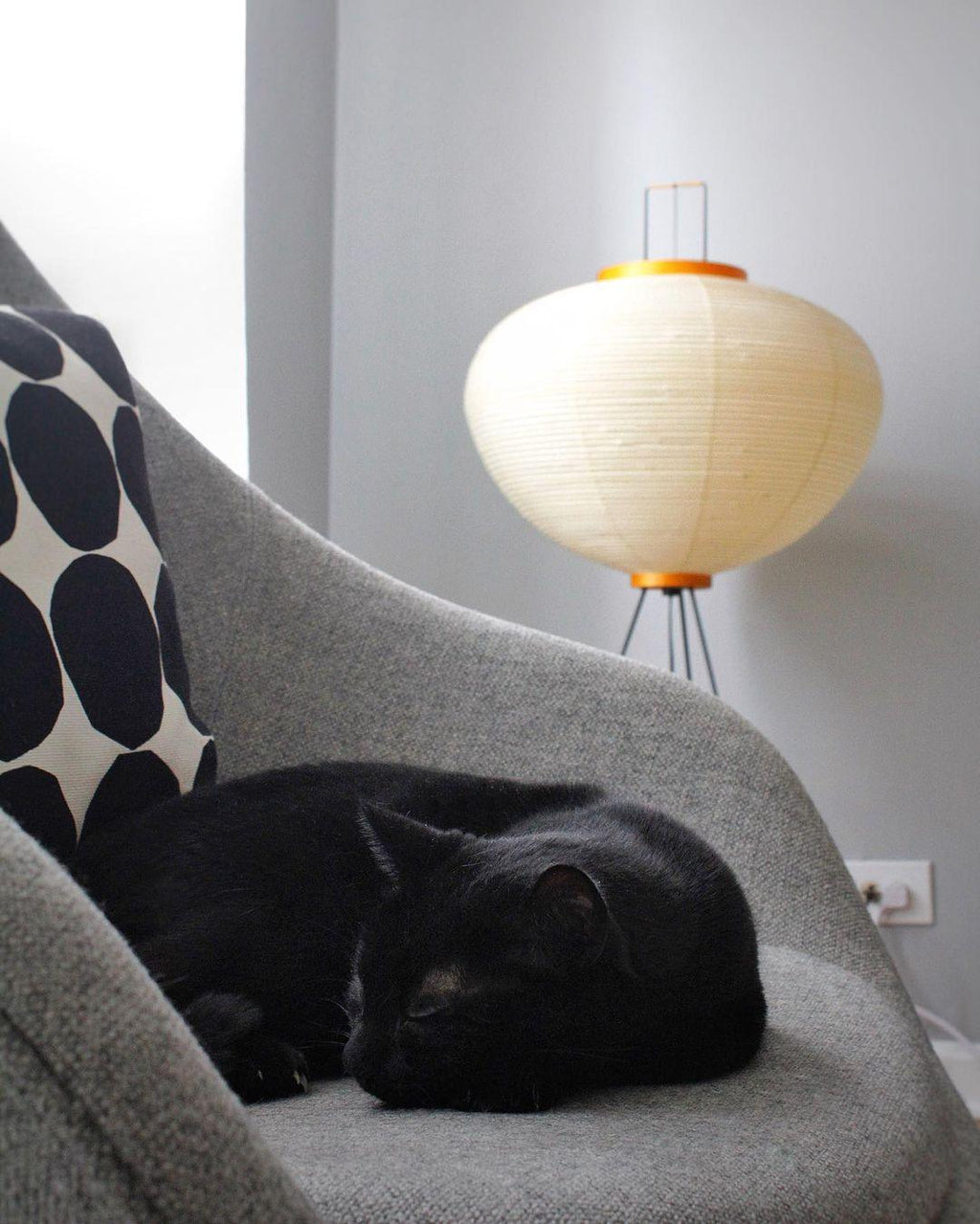 Rice Paper Floor Lamp | Mulberry Paper Shade, Metal Base & Ideal for Indoor Lighting