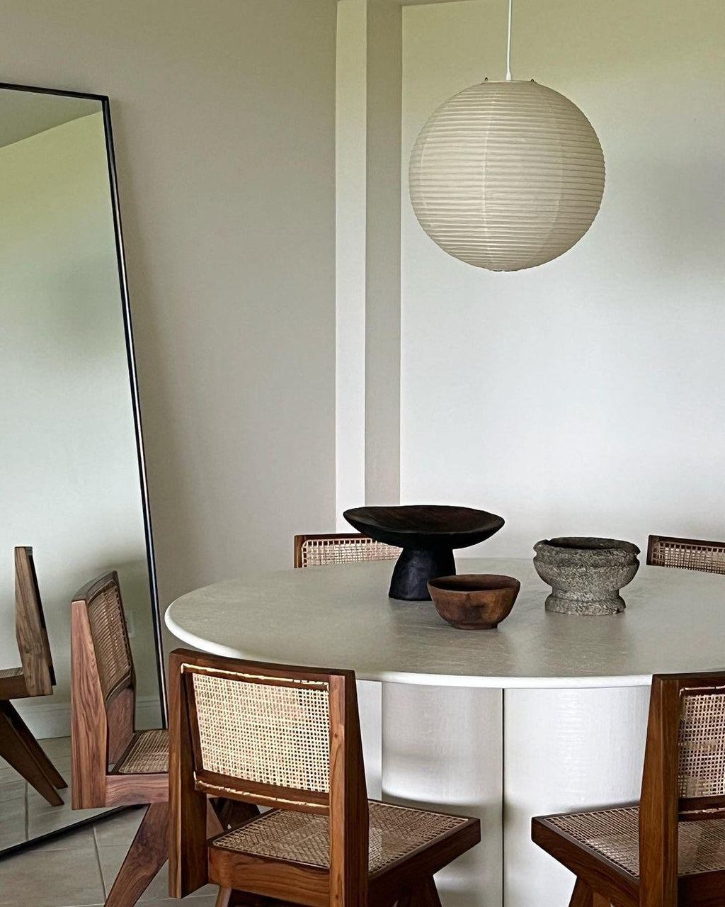 LED Pendant Lamp - Akari A Series - Modern Hanging Light Fixture for Dining Room & Living Room