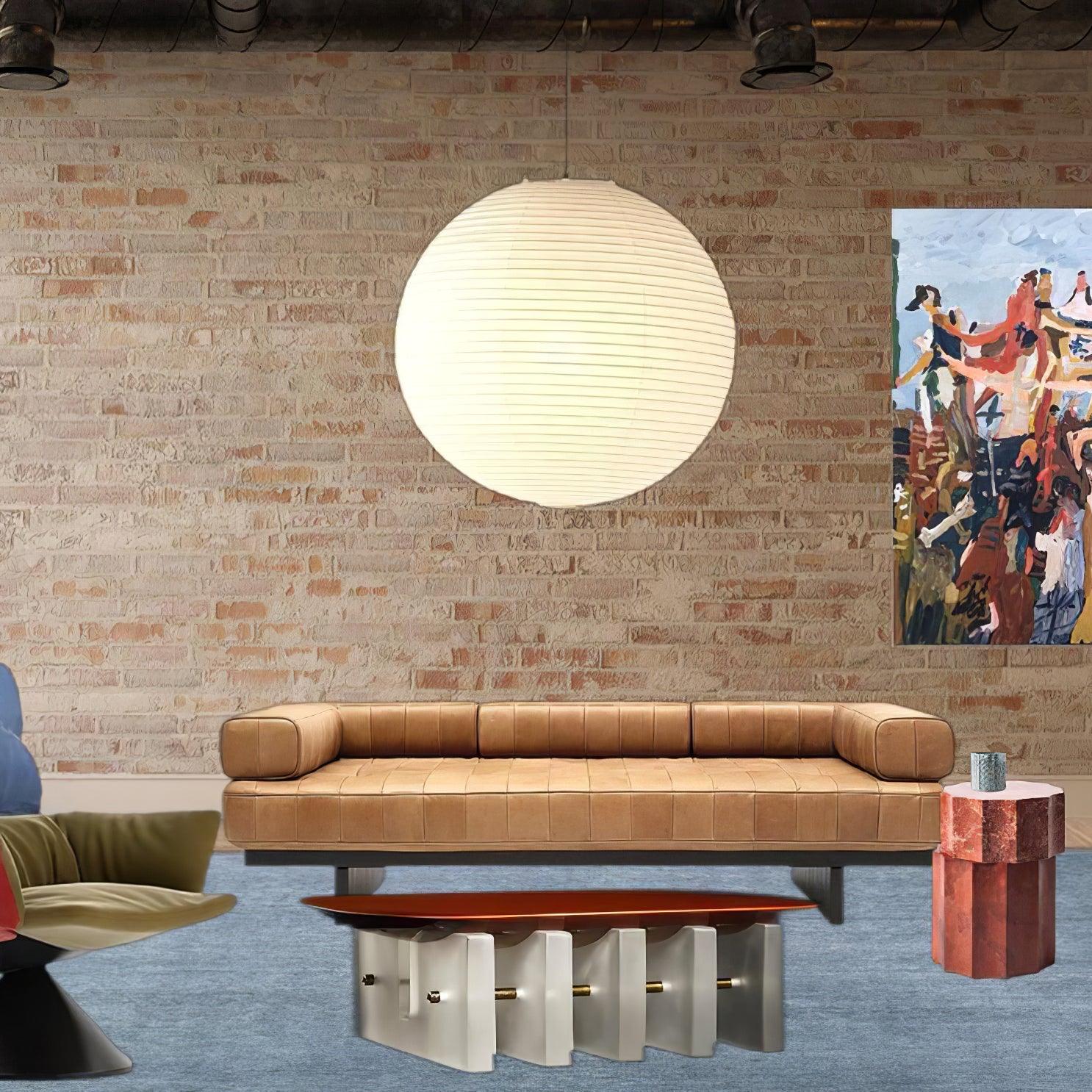 LED Pendant Lamp - Akari A Series - Modern Hanging Light Fixture for Dining Room & Living Room