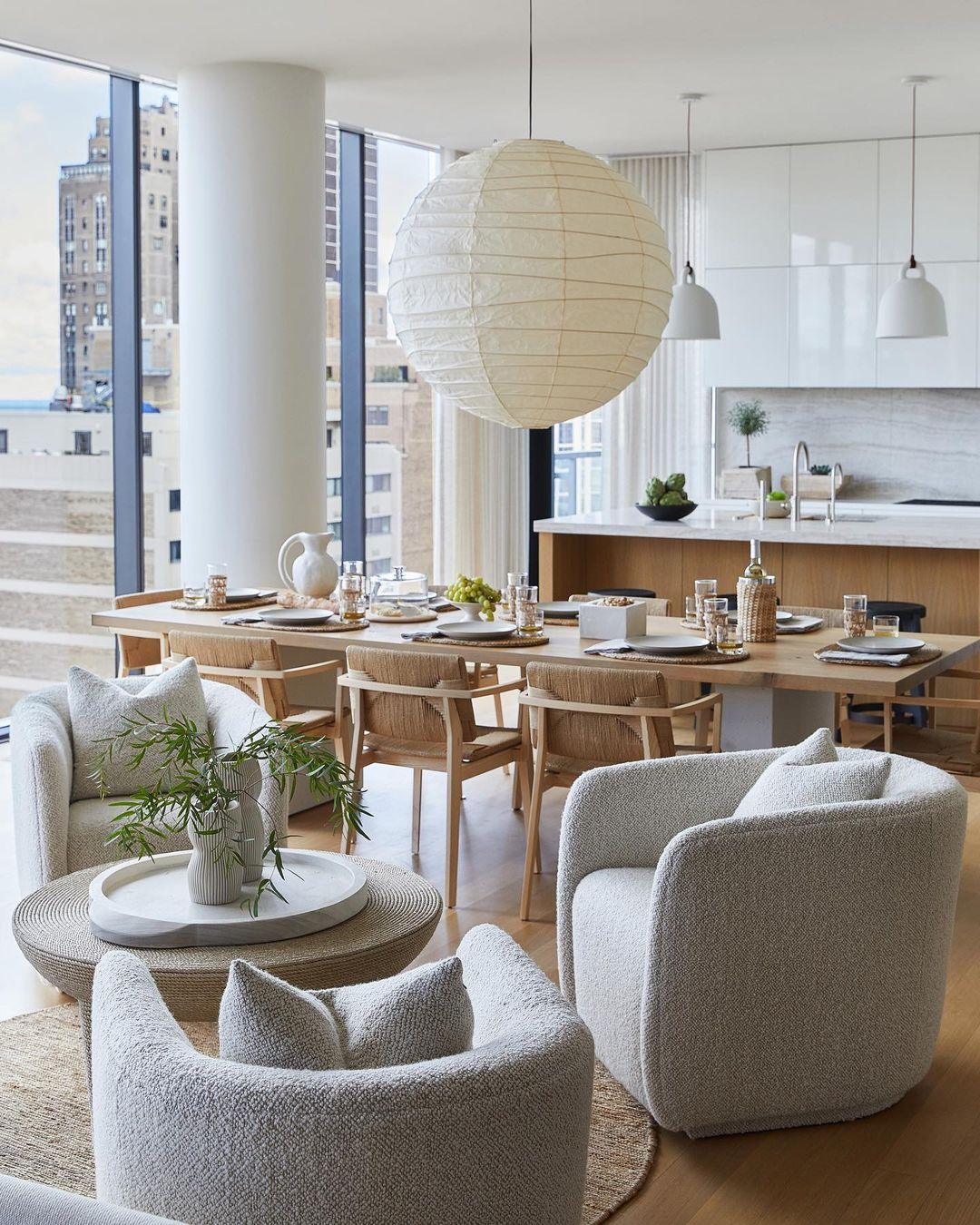 LED Pendant Lamp - Modern Hanging Light Fixture for Home Decor & Dining Room Lighting