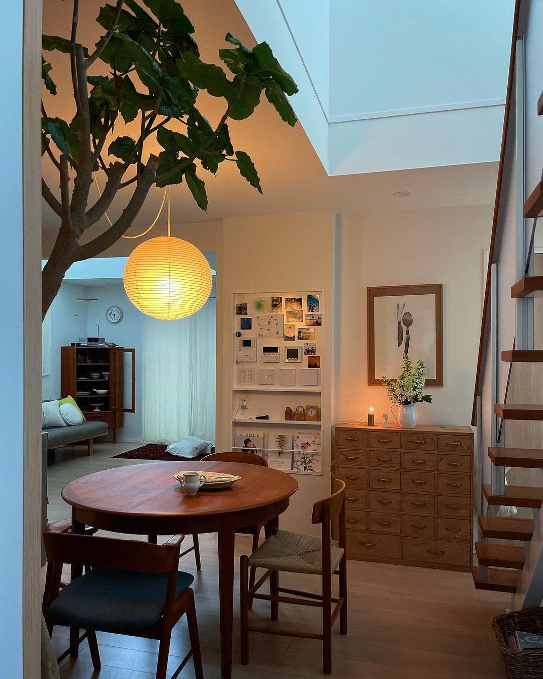 LED Pendant Swag Light Fixture - Modern Hanging Lamp for Living Room, Bedroom & Dining Room Lighting