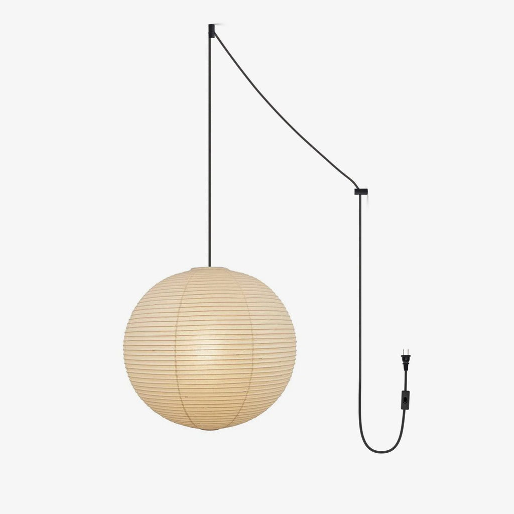 LED Pendant Swag Light Fixture - Modern Hanging Lamp for Living Room, Bedroom & Dining Room Lighting