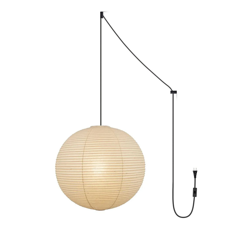 LED Pendant Swag Light Fixture - Modern Hanging Lamp for Living Room, Bedroom & Dining Room Lighting