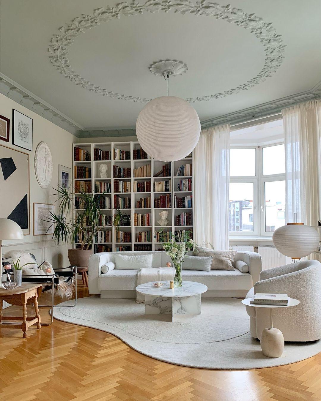 LED Pendant Lamp - Akari A Series - Modern Hanging Light Fixture for Dining Room & Living Room