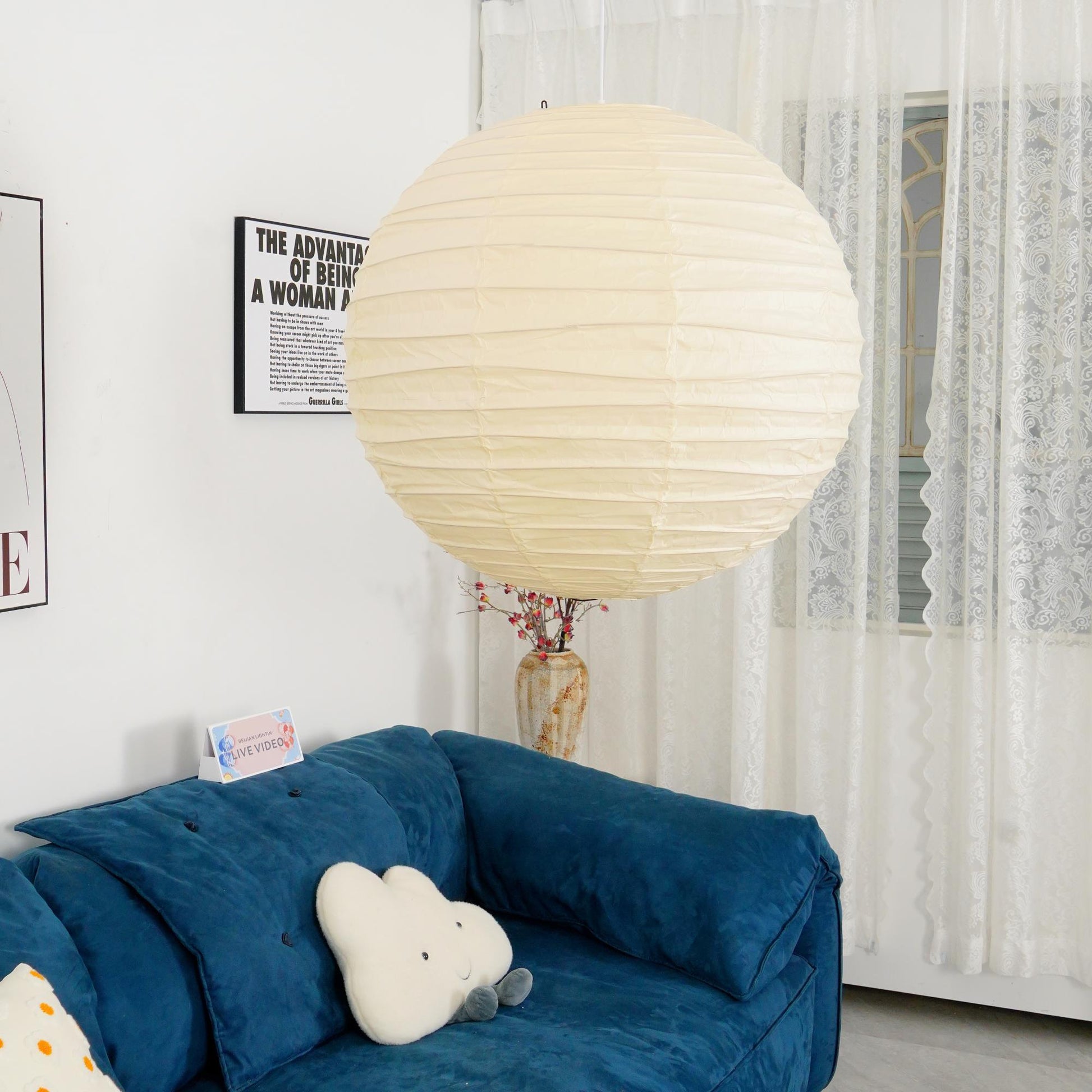 LED Pendant Lamp - Modern Hanging Light Fixture for Home Decor & Dining Room Lighting