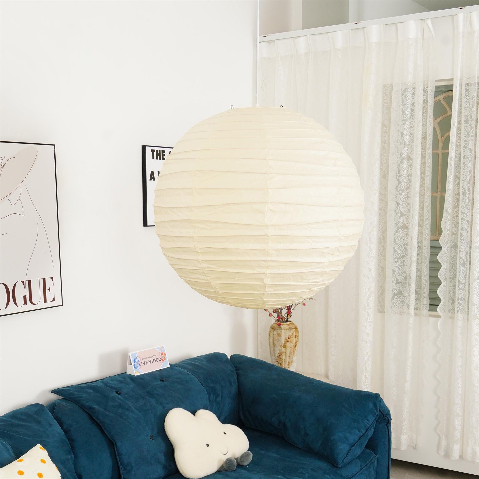 LED Pendant Lamp - Modern Hanging Light Fixture for Home Decor & Dining Room Lighting