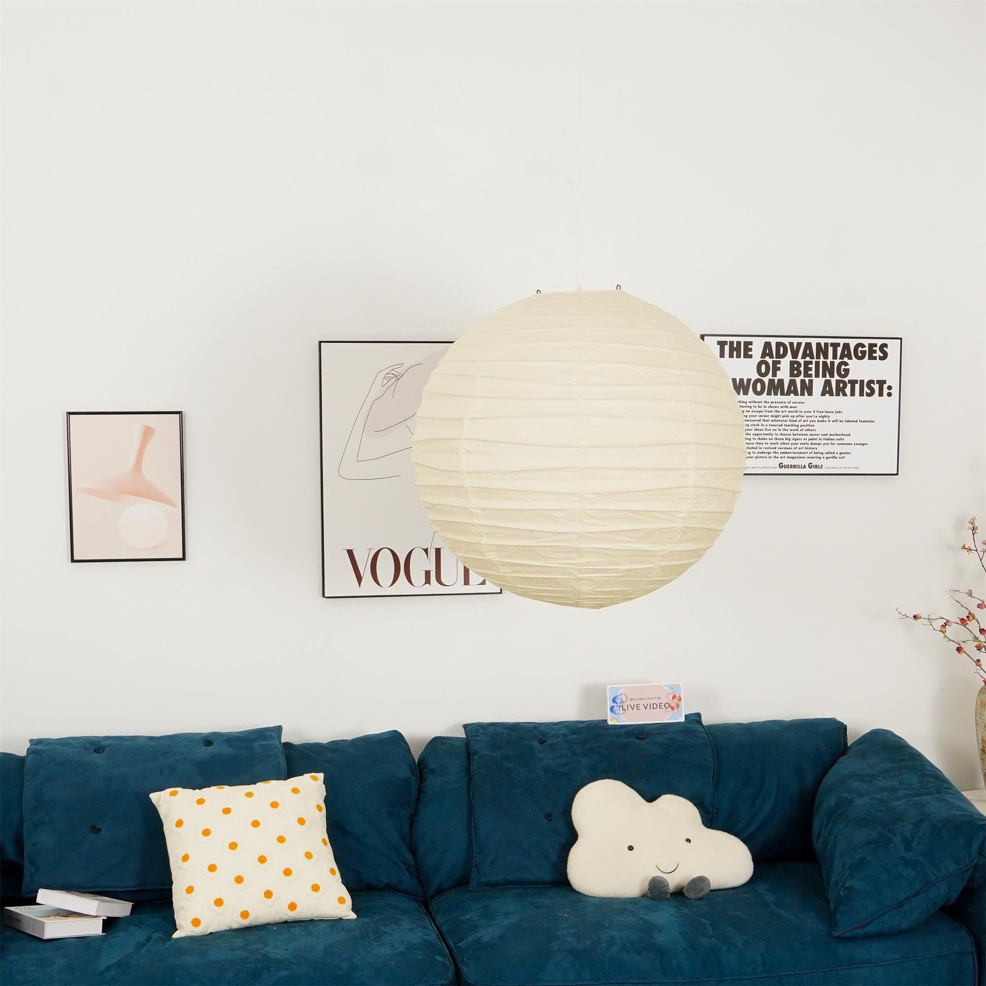 LED Pendant Lamp - Modern Hanging Light Fixture for Home Decor & Dining Room Lighting