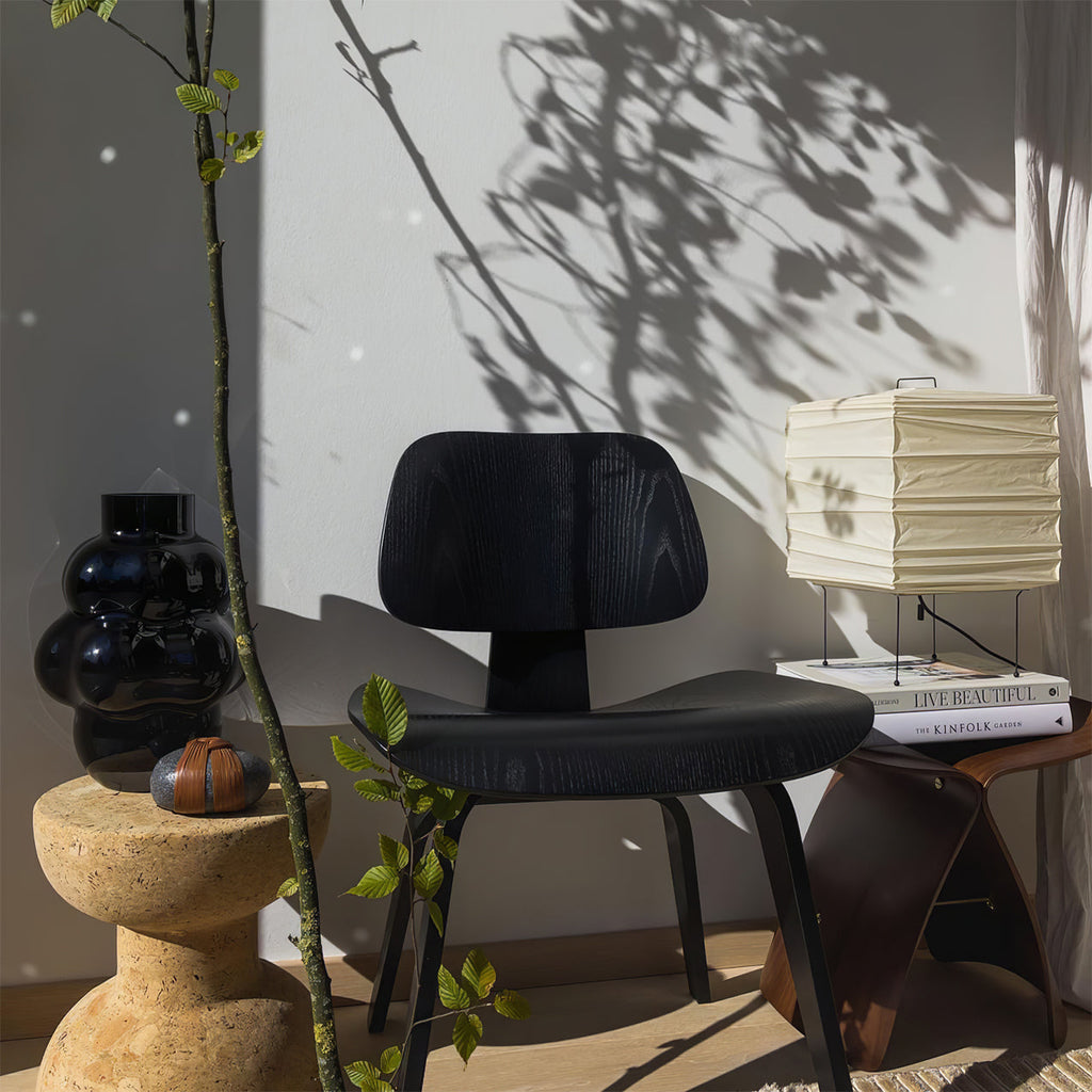 Washi Paper Table Lamp 3X - Japanese Style Lighting Fixture for Home Decor & Ambient Lighting