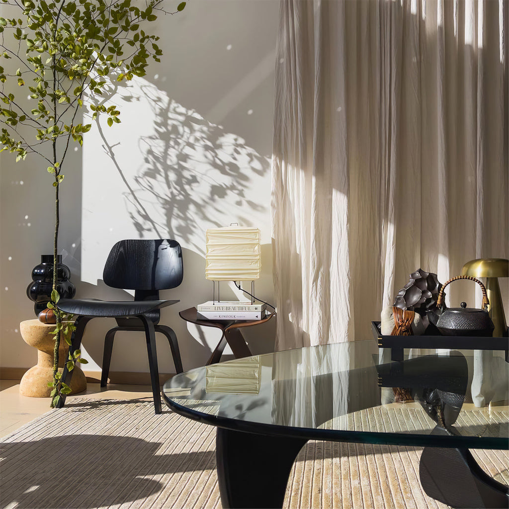 Washi Paper Table Lamp 3X - Japanese Style Lighting Fixture for Home Decor & Ambient Lighting