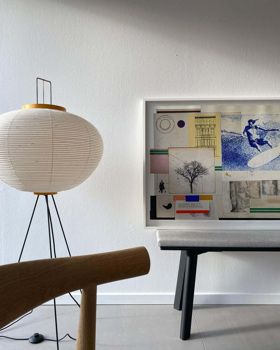 LED Floor Lamp - Modern Adjustable Design with Warm White Light for Living Room & Bedroom Use