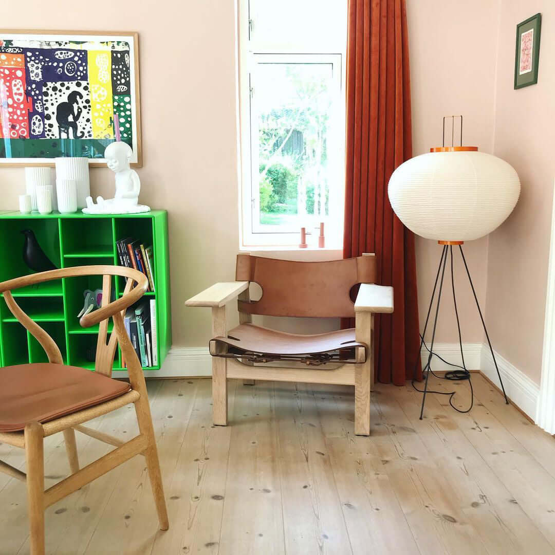 LED Floor Lamp - Modern Adjustable Design with Warm White Light for Living Room & Bedroom Use