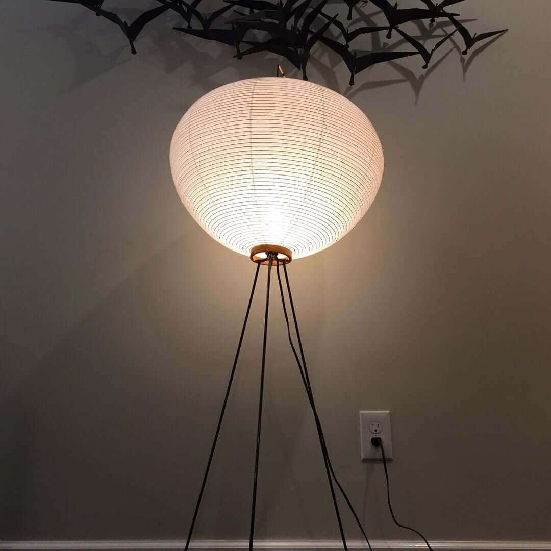 LED Floor Lamp - Modern Adjustable Design with Warm White Light for Living Room & Bedroom Use