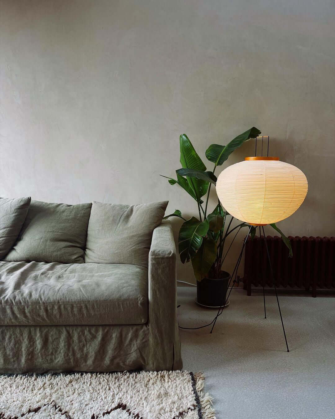 LED Floor Lamp - Modern Adjustable Design with Warm White Light for Living Room & Bedroom Use