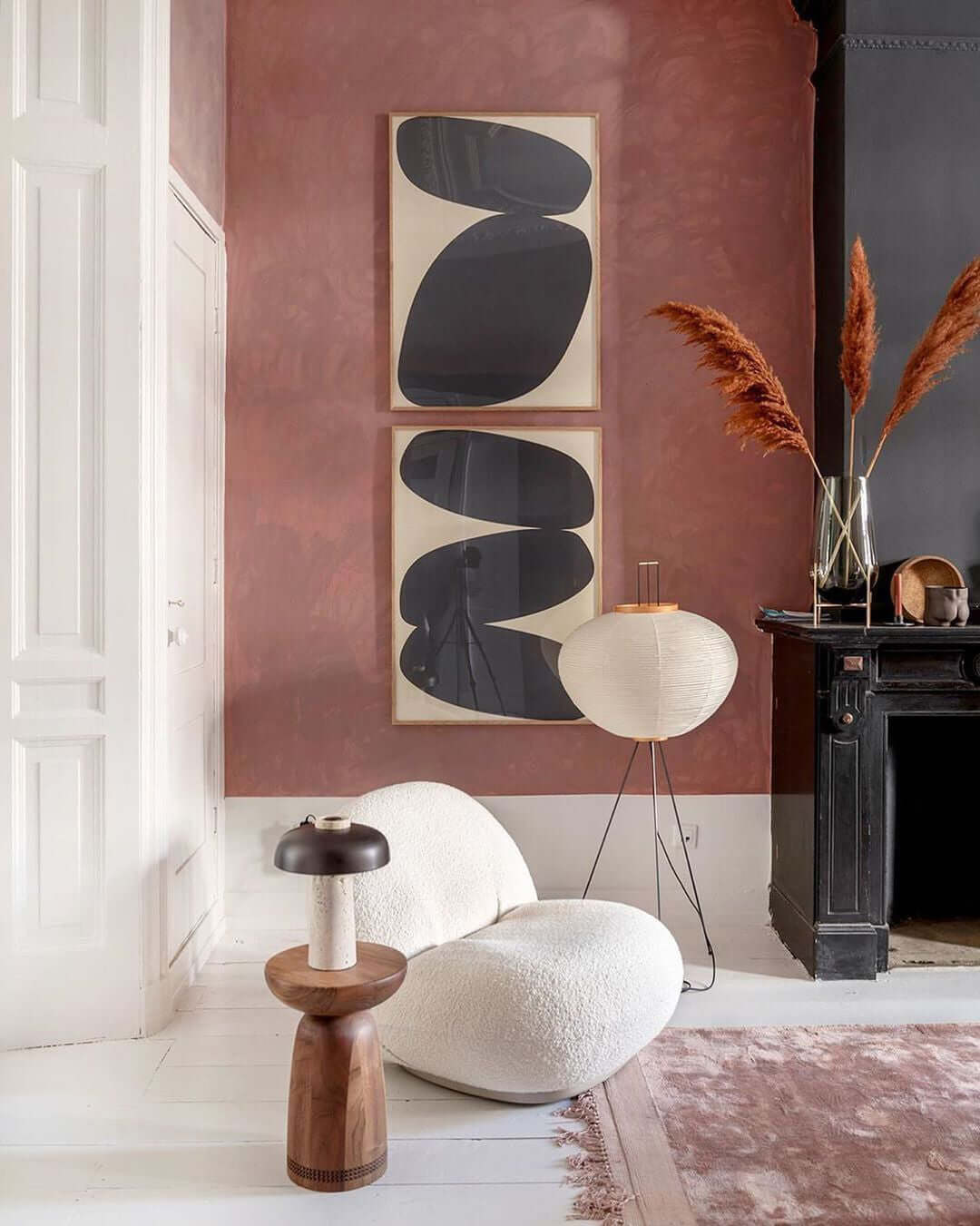 LED Floor Lamp - Modern Adjustable Design with Warm White Light for Living Room & Bedroom Use