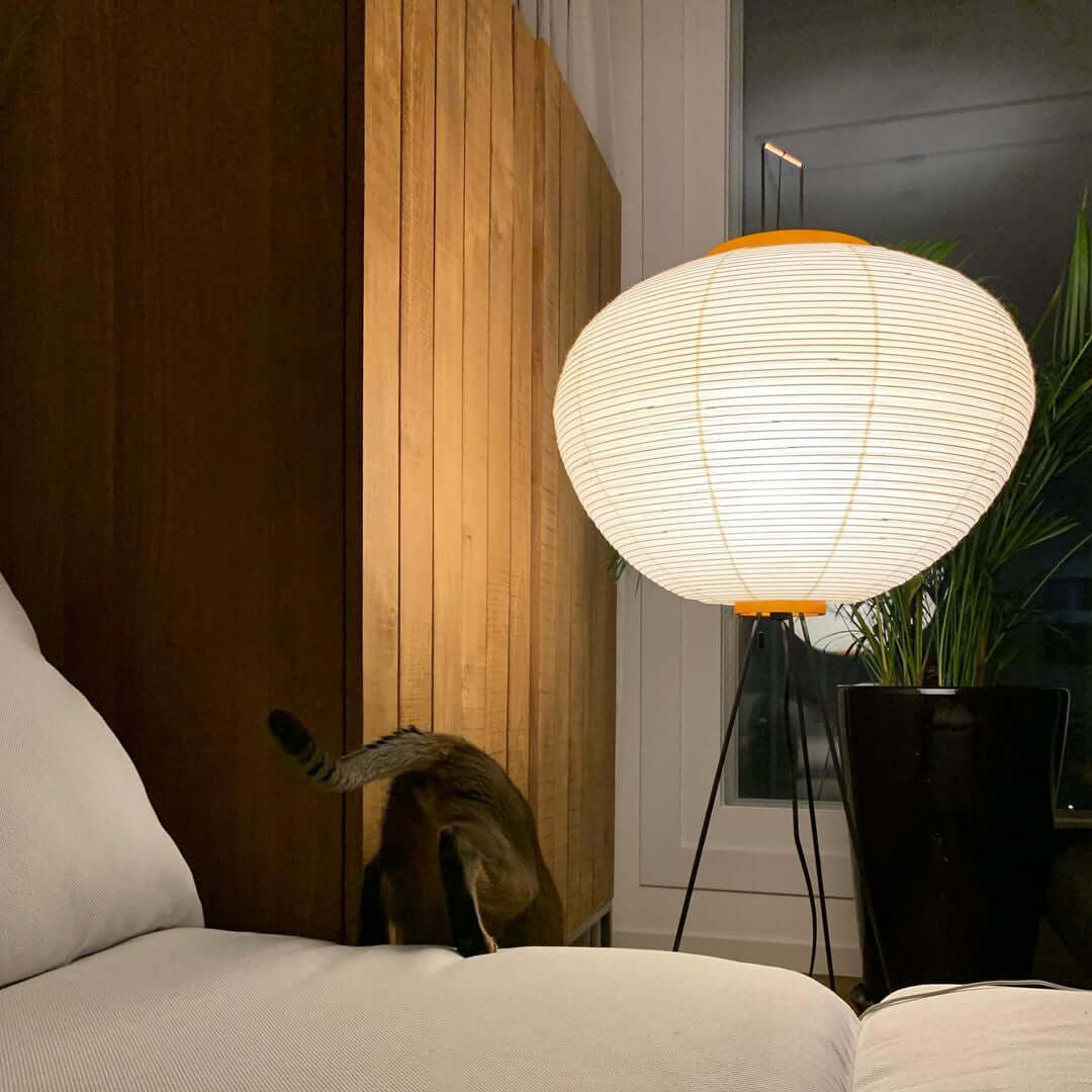 LED Floor Lamp - Modern Adjustable Design with Warm White Light for Living Room & Bedroom Use