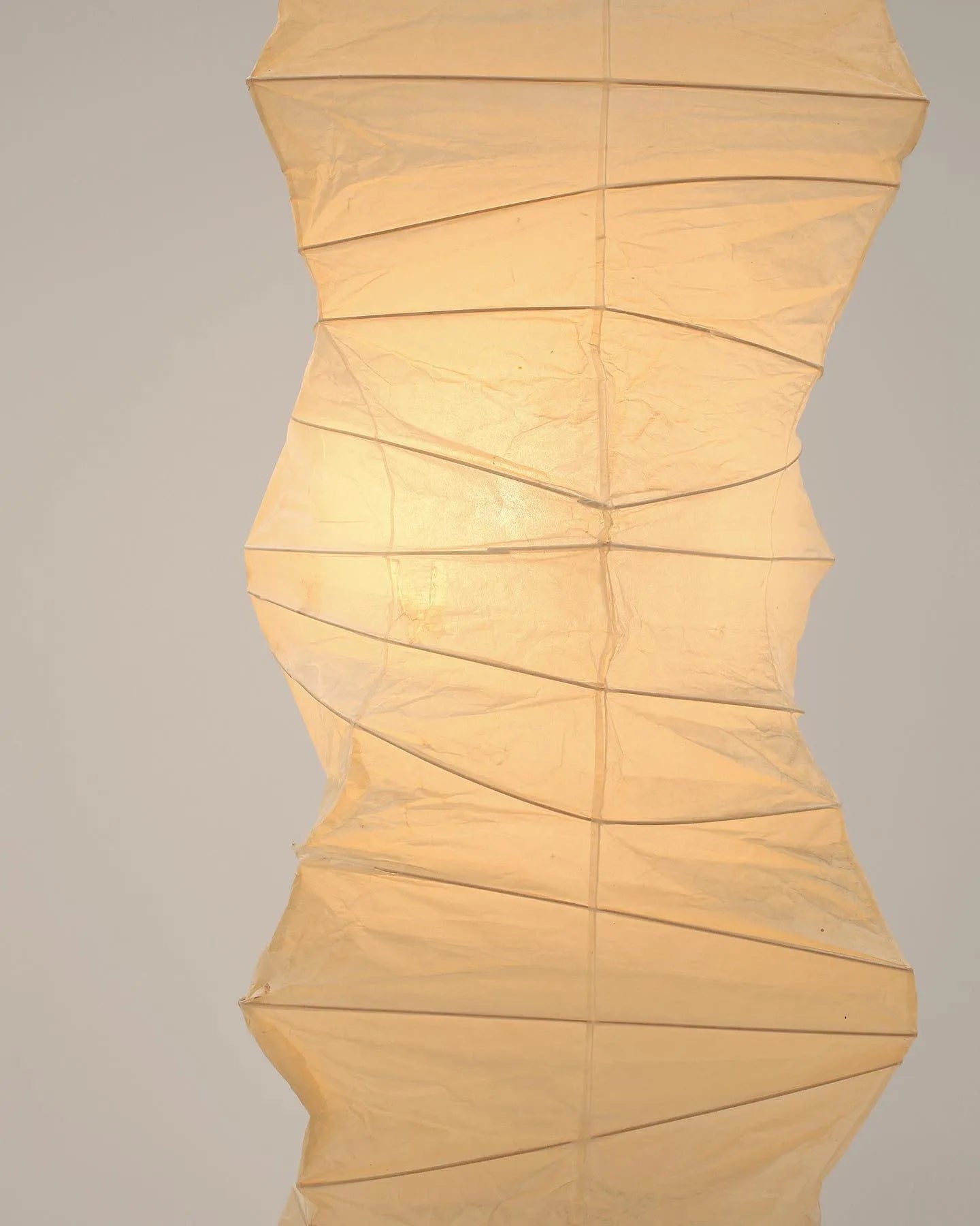 Rice Paper Floor Lamp | Mulberry Paper Shade, Metal Base & Ideal for Indoor Lighting