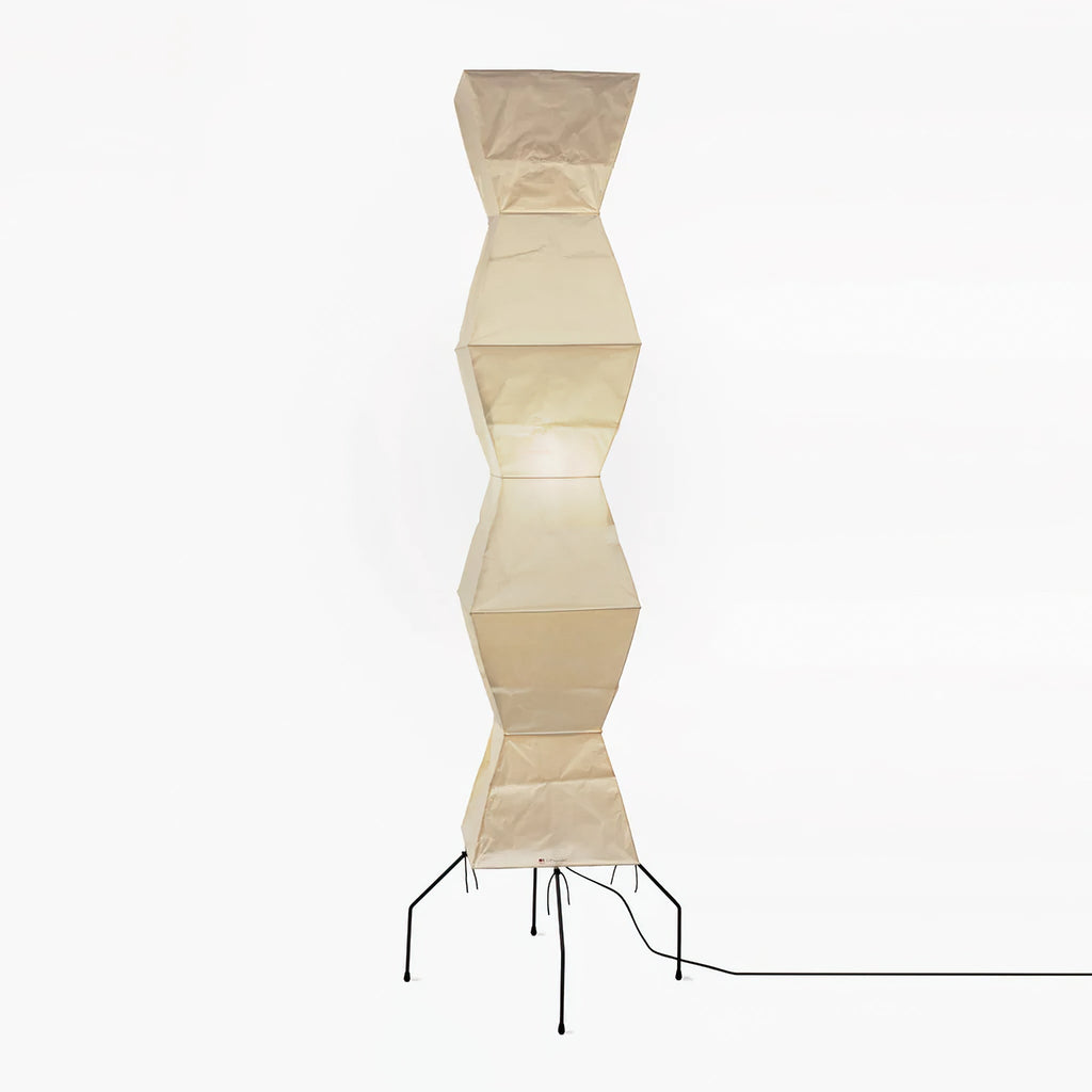 Rice Paper Floor Lamp with Wooden Base - Soft Ambient Lighting for Living Room & Bedroom Decor