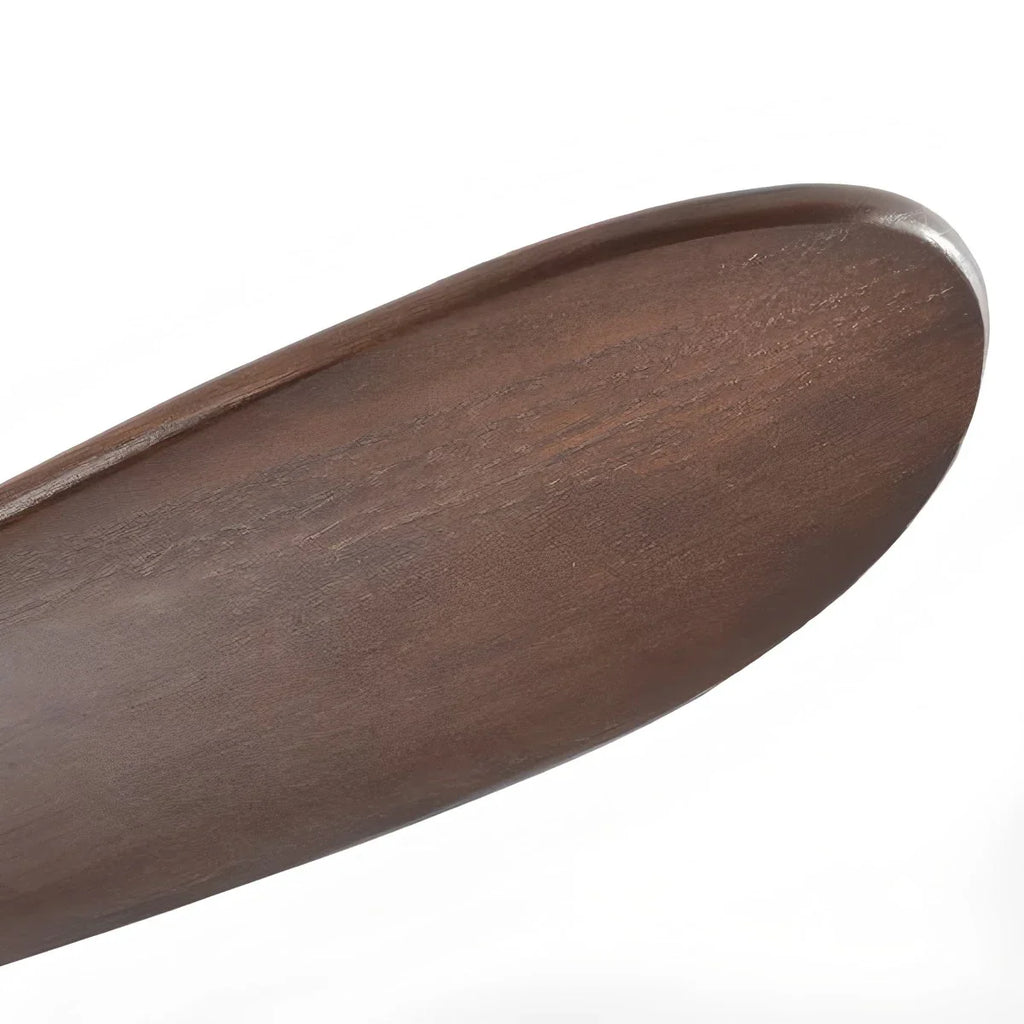 Nordic Solid Wood Ceiling Fan with Light Fixture for Living Room & Bedroom Use