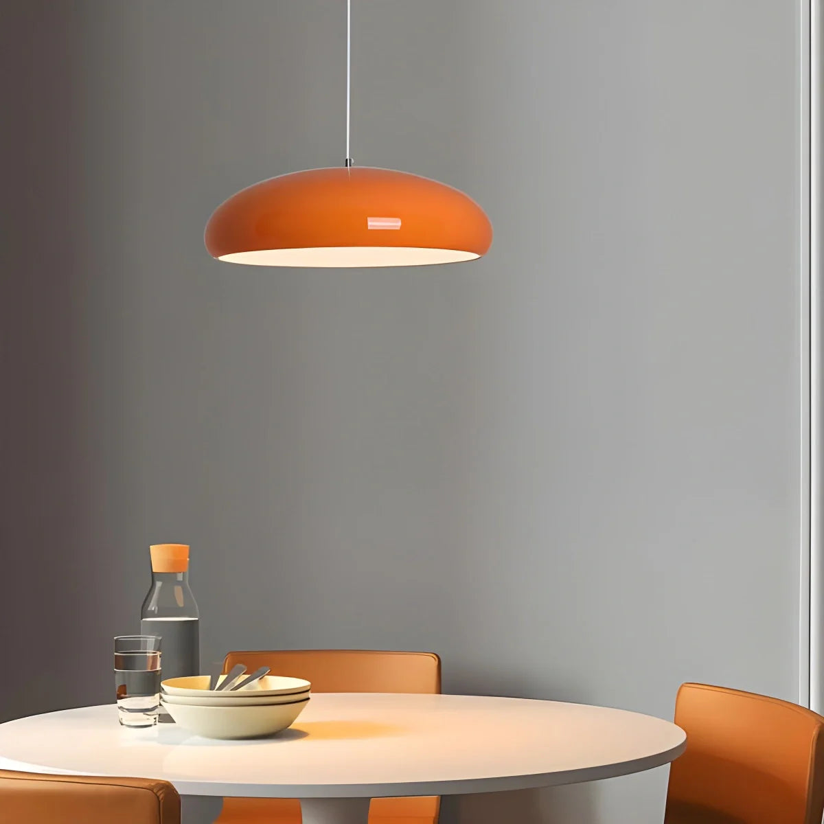 Modern Deco Pendant Light Fixture - Adjustable Hanging Lamp for Kitchen Island & Dining Areas - Contemporary Design