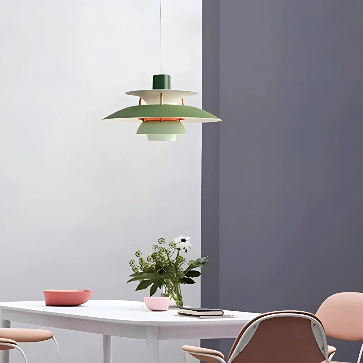 Modern Nordic Multi-Layer Hanging Pendant Lamp for Dining Room & Living Room Lighting