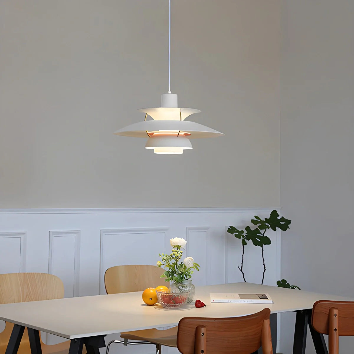 Modern Nordic Multi-Layer Hanging Pendant Lamp for Dining Room & Living Room Lighting