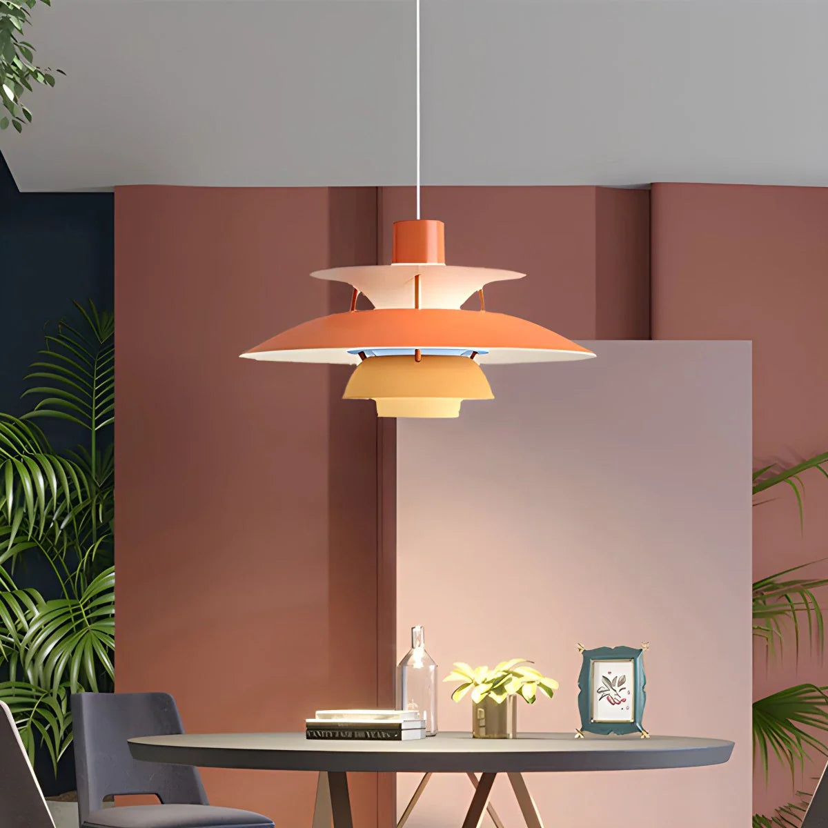 Modern Nordic Multi-Layer Hanging Pendant Lamp for Dining Room & Living Room Lighting