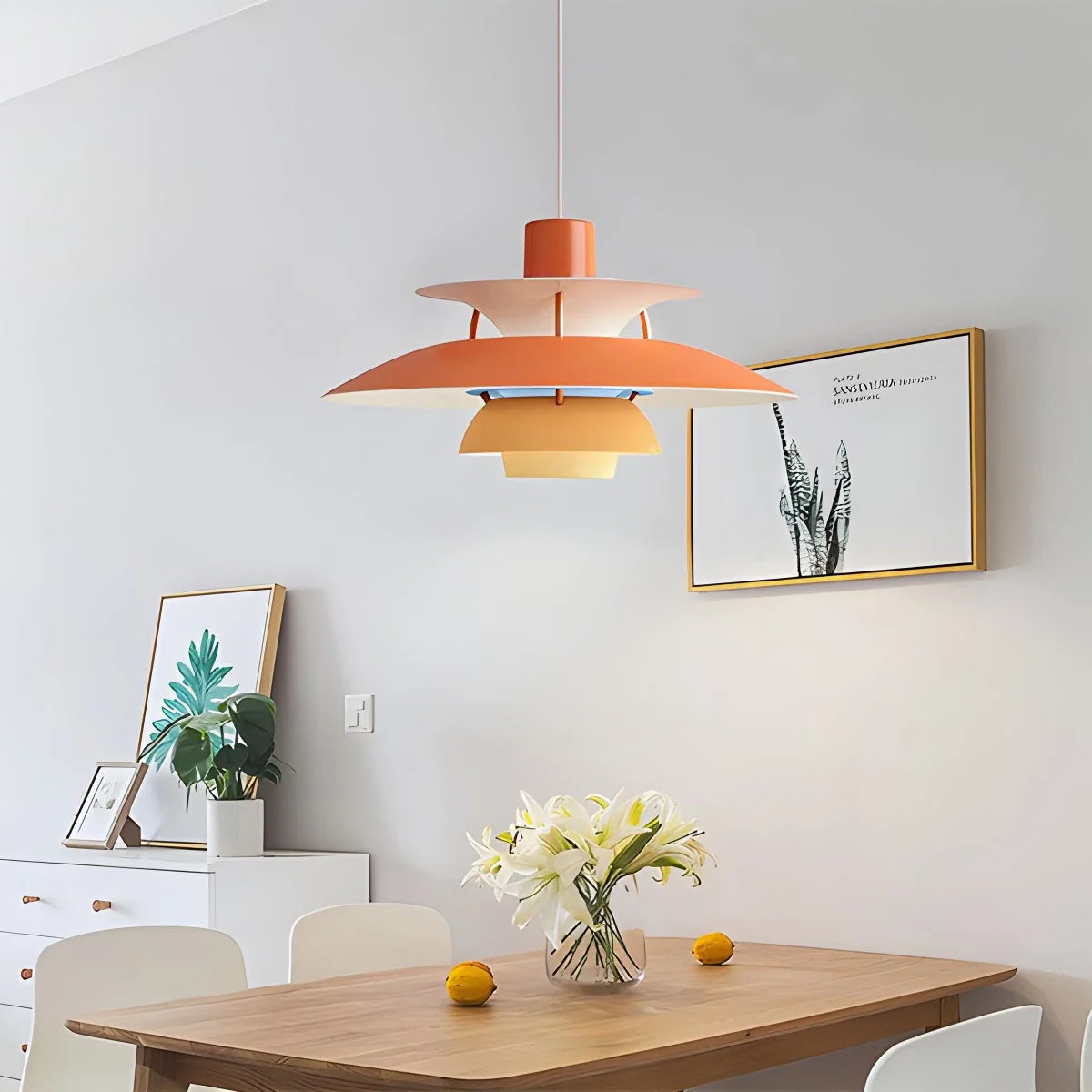 Modern Nordic Multi-Layer Hanging Pendant Lamp for Dining Room & Living Room Lighting
