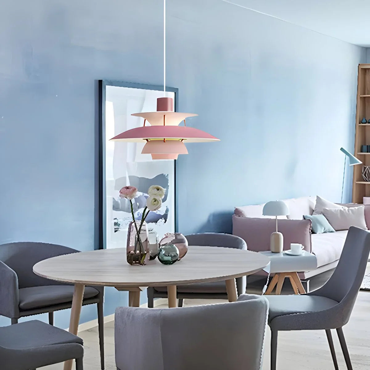 Modern Nordic Multi-Layer Hanging Pendant Lamp for Dining Room & Living Room Lighting