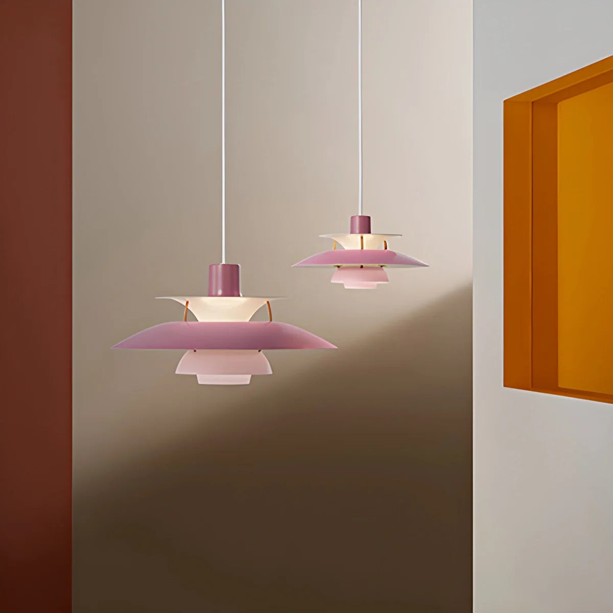 Modern Nordic Multi-Layer Hanging Pendant Lamp for Dining Room & Living Room Lighting