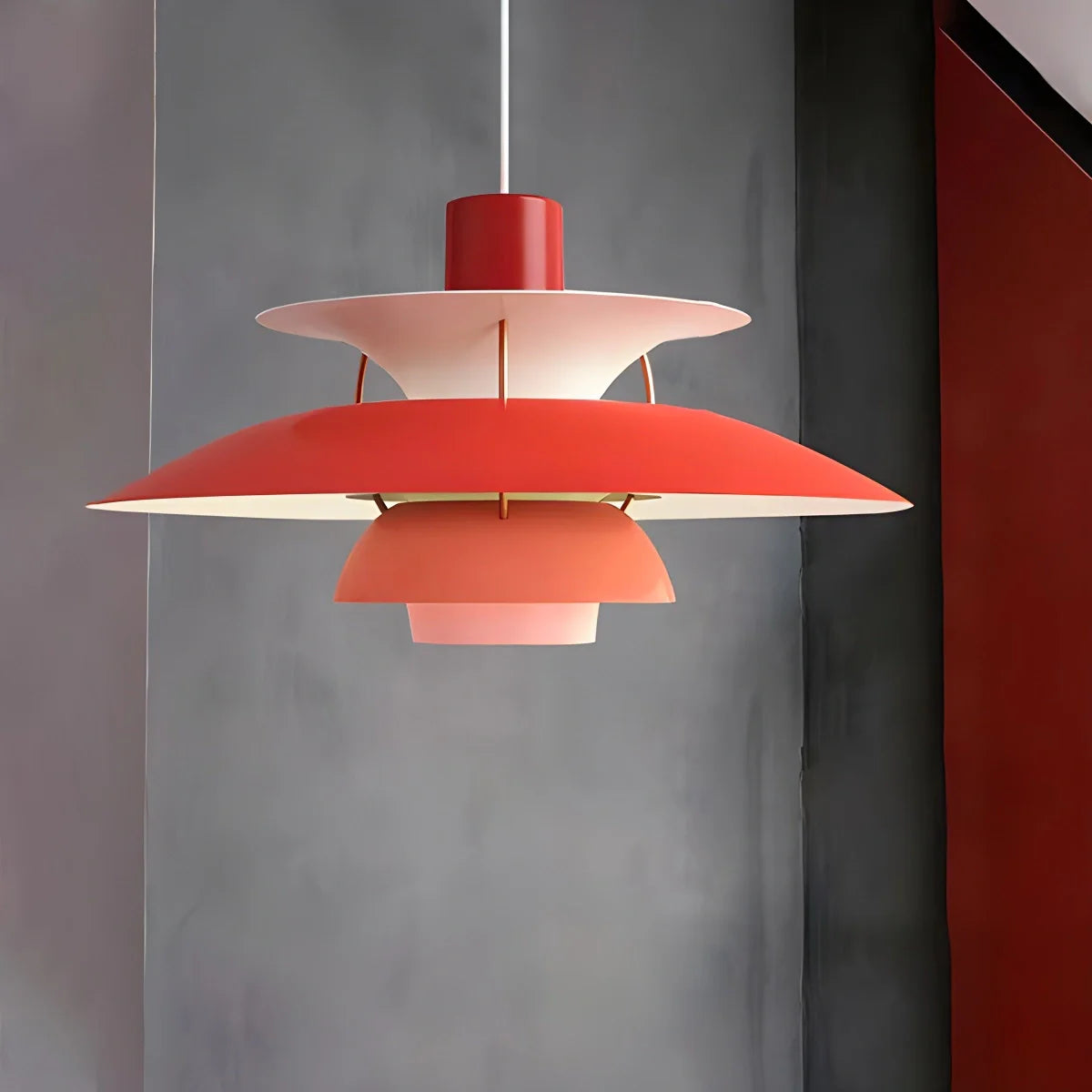 Modern Nordic Multi-Layer Hanging Pendant Lamp for Dining Room & Living Room Lighting